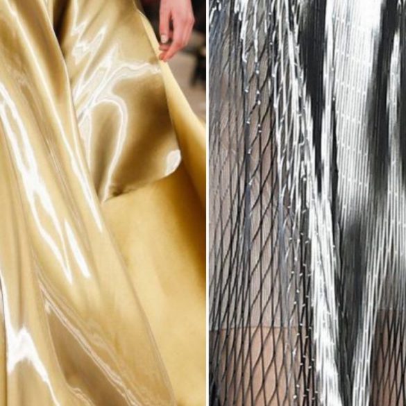 Tessuti Laminati: Come Indossarli in Versione Oro e Argento!