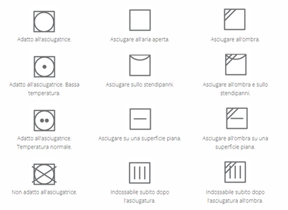 Come leggere i simboli del lavaggio sulle etichette dei vestiti